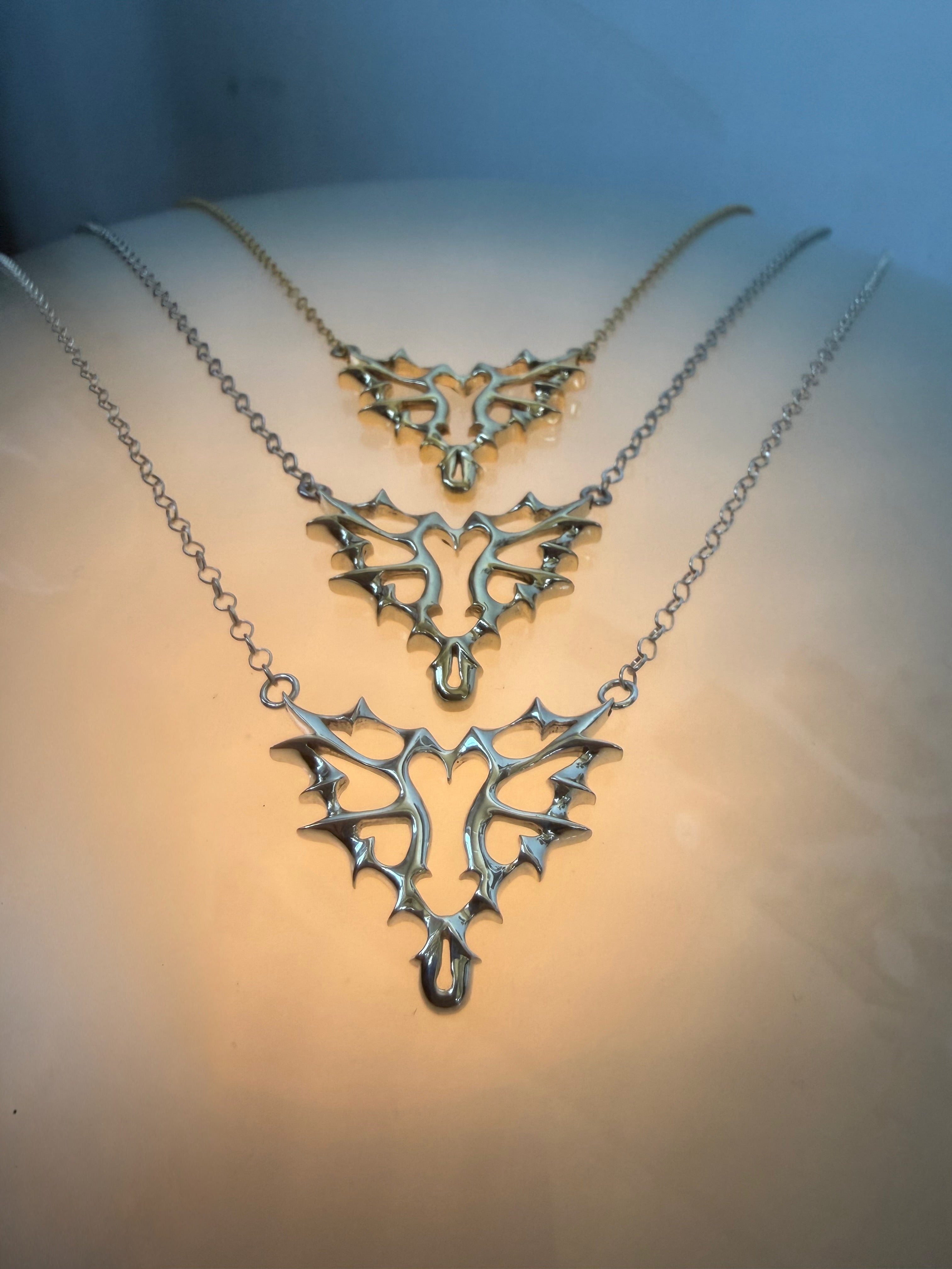 Xrated Heart necklace