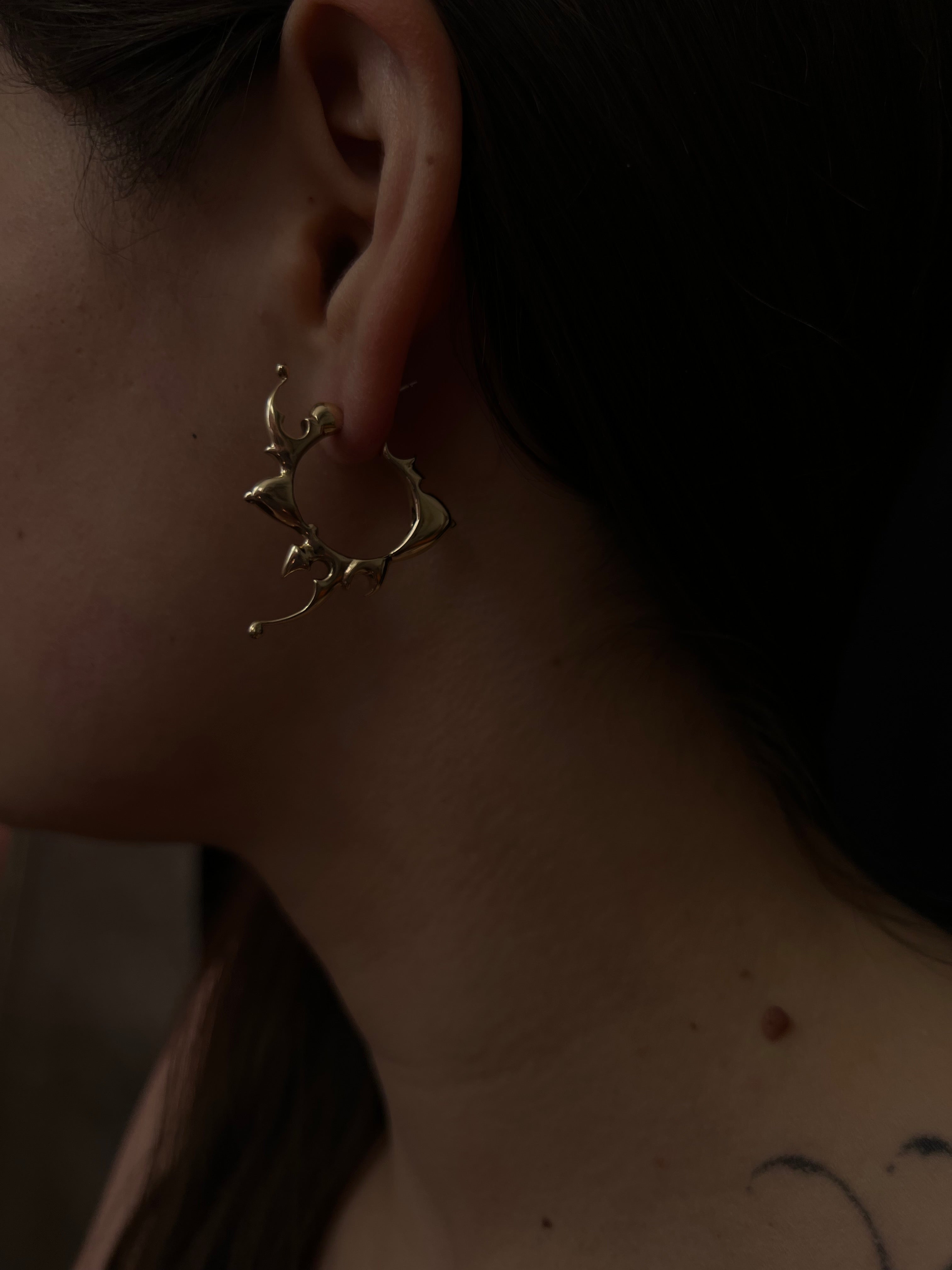 The Deep I Hoop Earrings