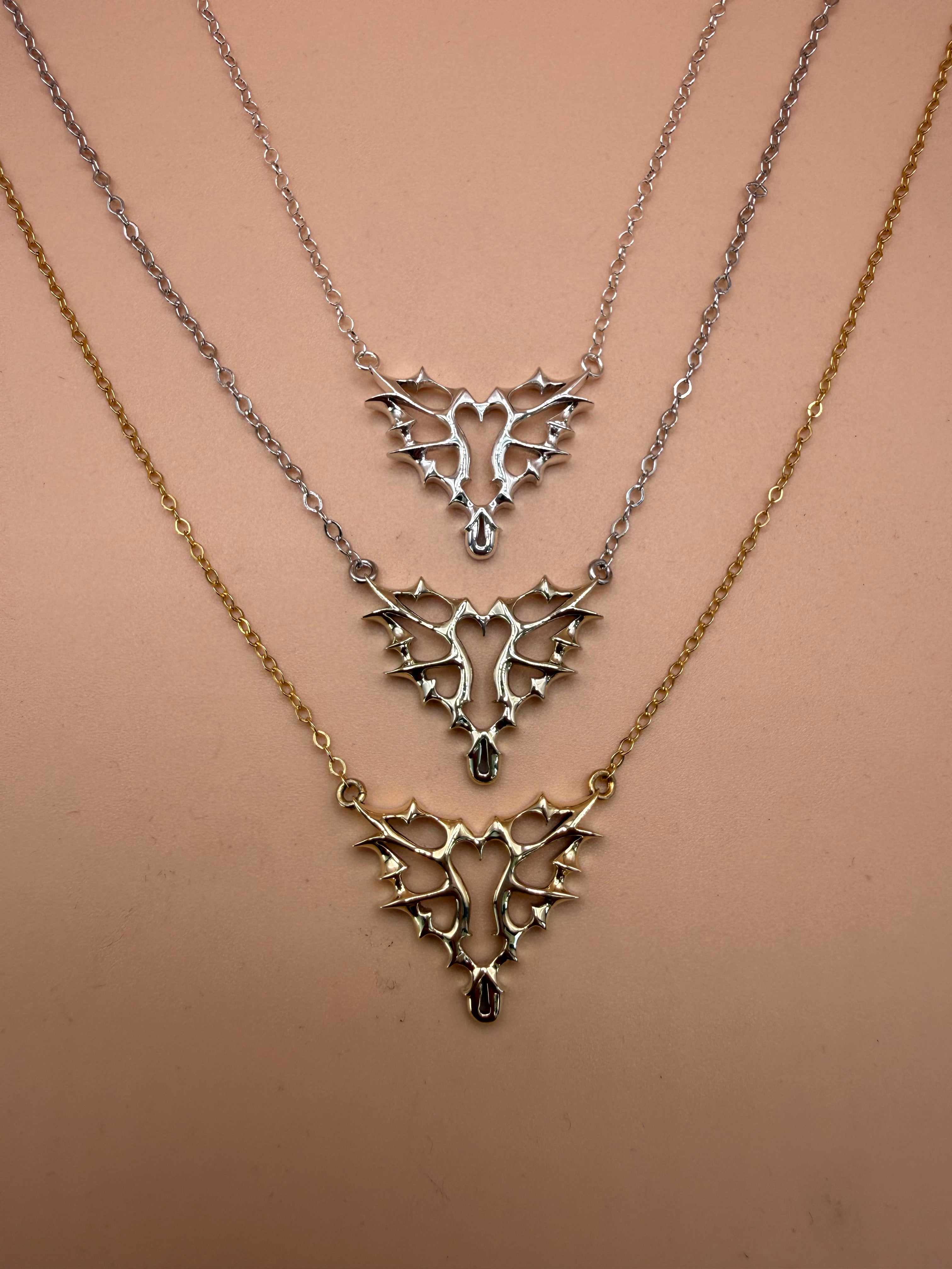 Xrated Heart necklace