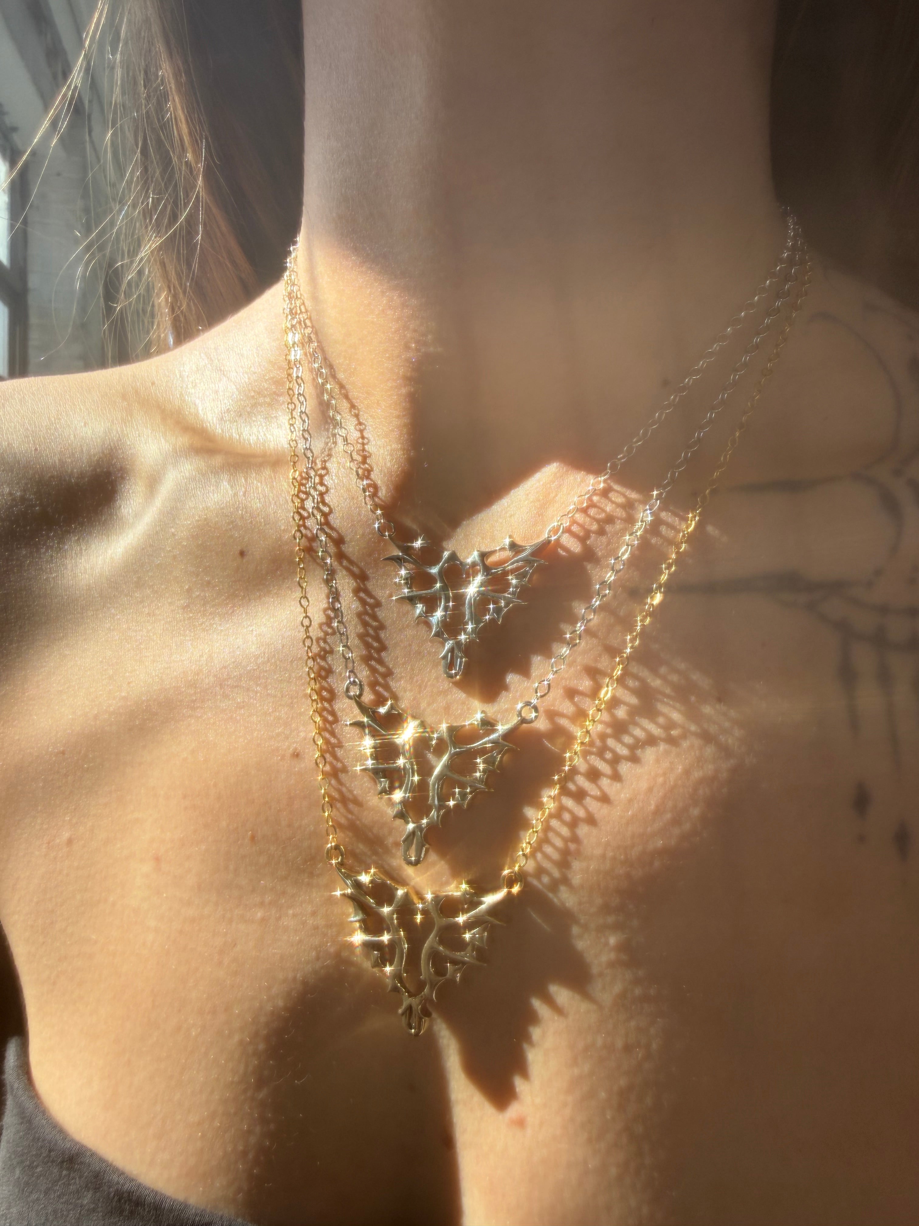 Xrated Heart necklace
