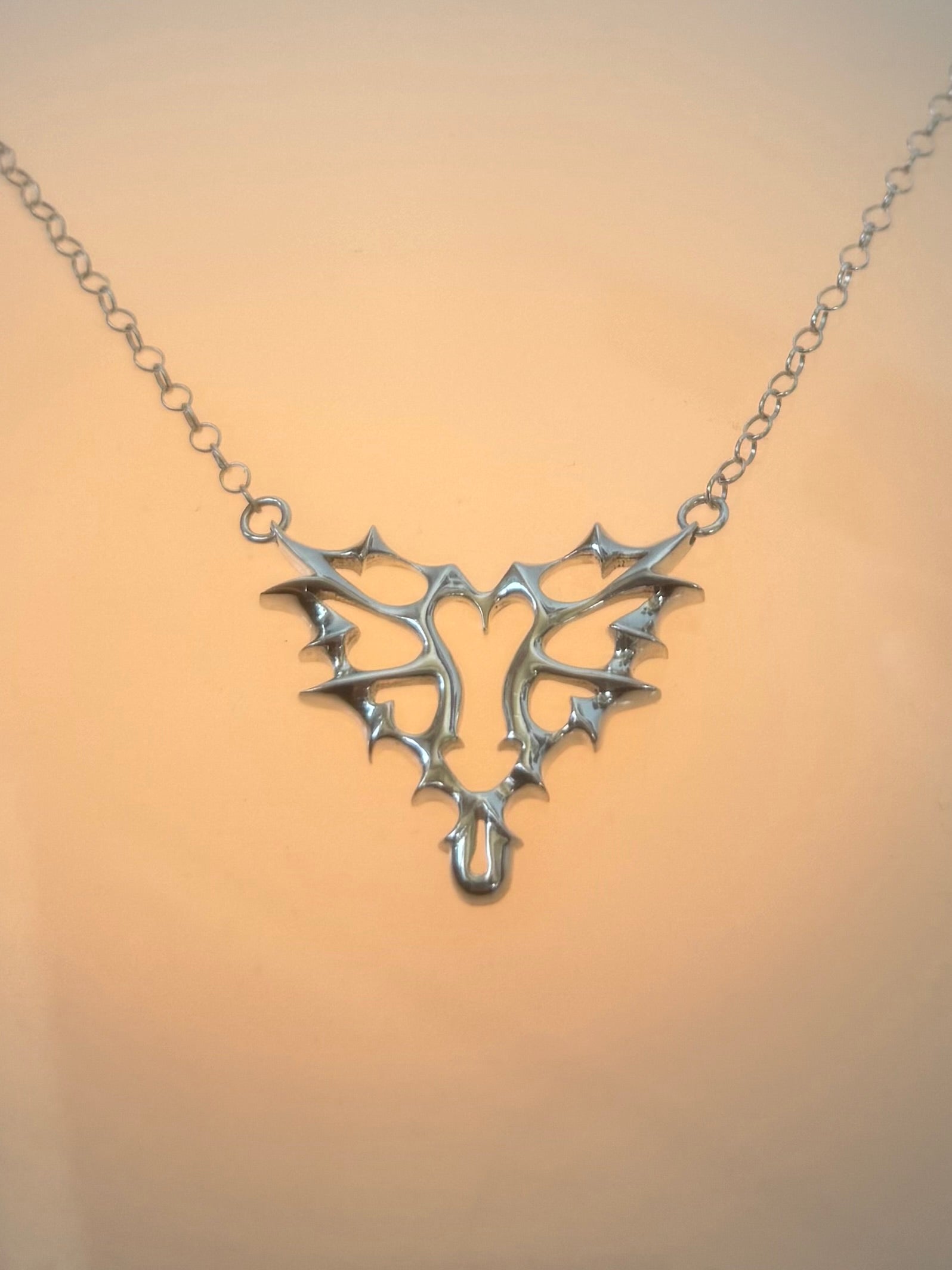 Xrated Heart necklace